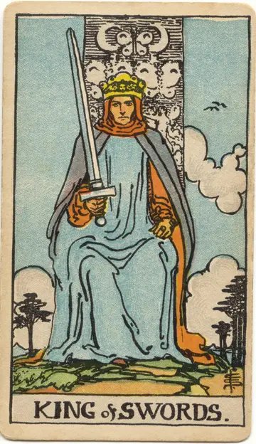 Lá King of Swords (Vua Kiếm)