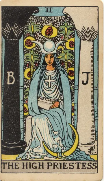 Lá The High Priestess (Nữ Tư Tế)
